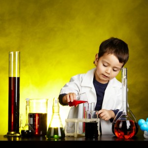 Scientist kid